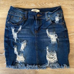 XXI Jean Skirt